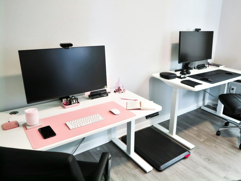 ergonomic desk
