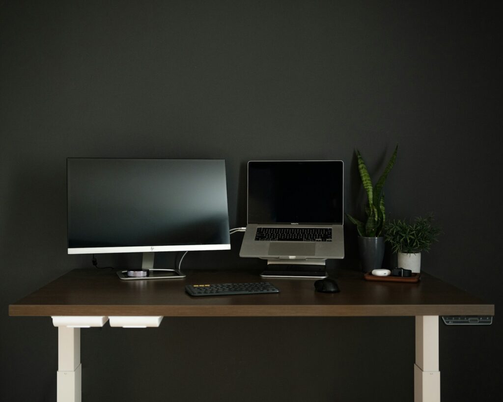ergonomic desk